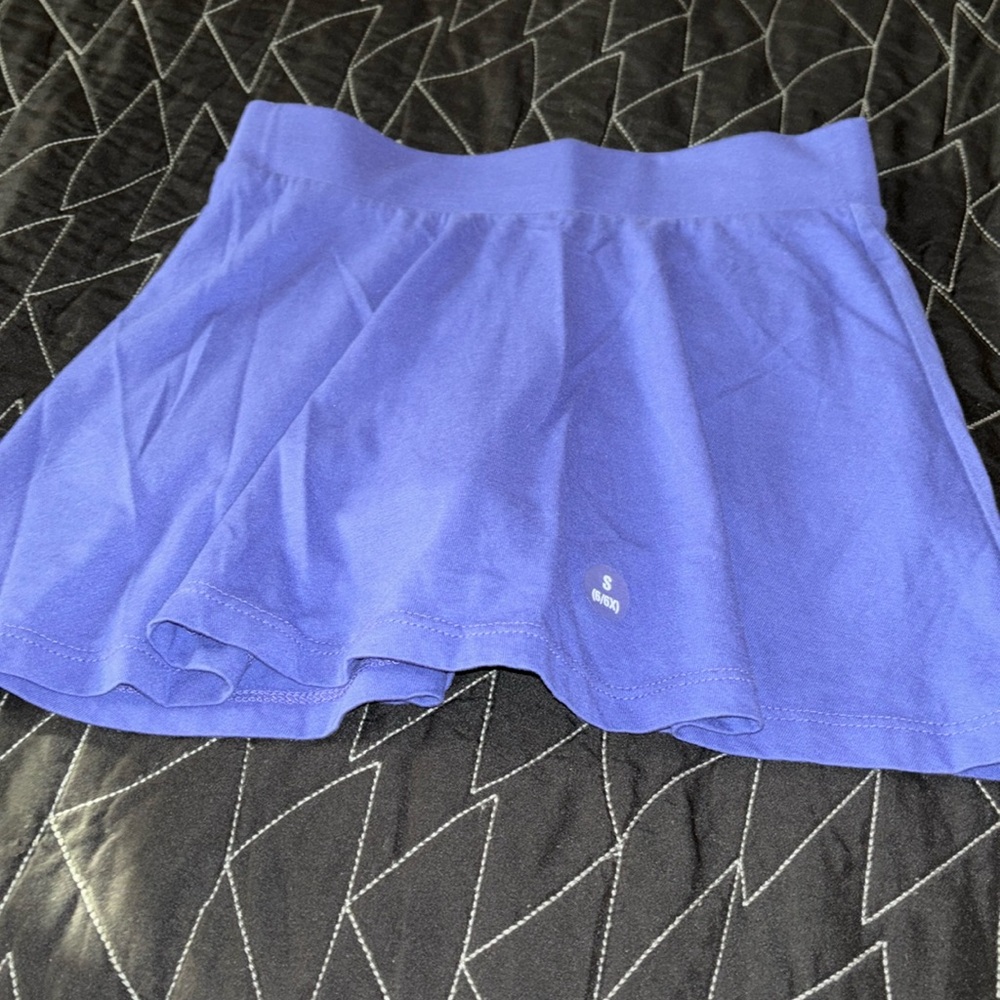 New NWT basic edition purple skirt with shorts attached  6/6x girls